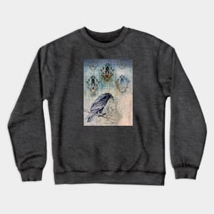 Victorian Raven #1 Crewneck Sweatshirt